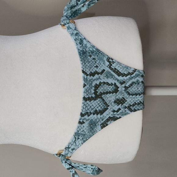 Nwt Cia.Maritima Snakeskin & Sequin Bikini - Picture 4 of 16